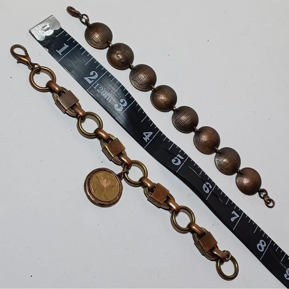 Bundle Of 2 Copper Cent Fashion Bracelets - Picture 3 of 3